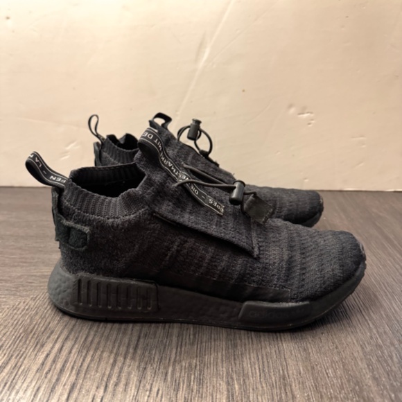Adidas NMD TS1 PK Gore-Tex Triple Black Ultra Boost Water Proof SIZE 8.5 - Picture 7 of 8